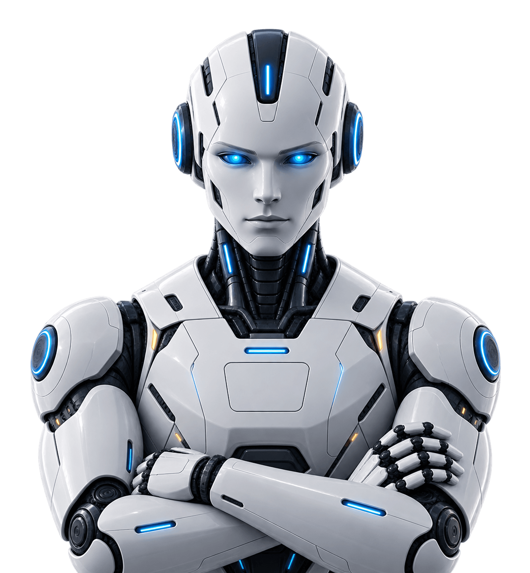A humanoid robot exploring connected technologies